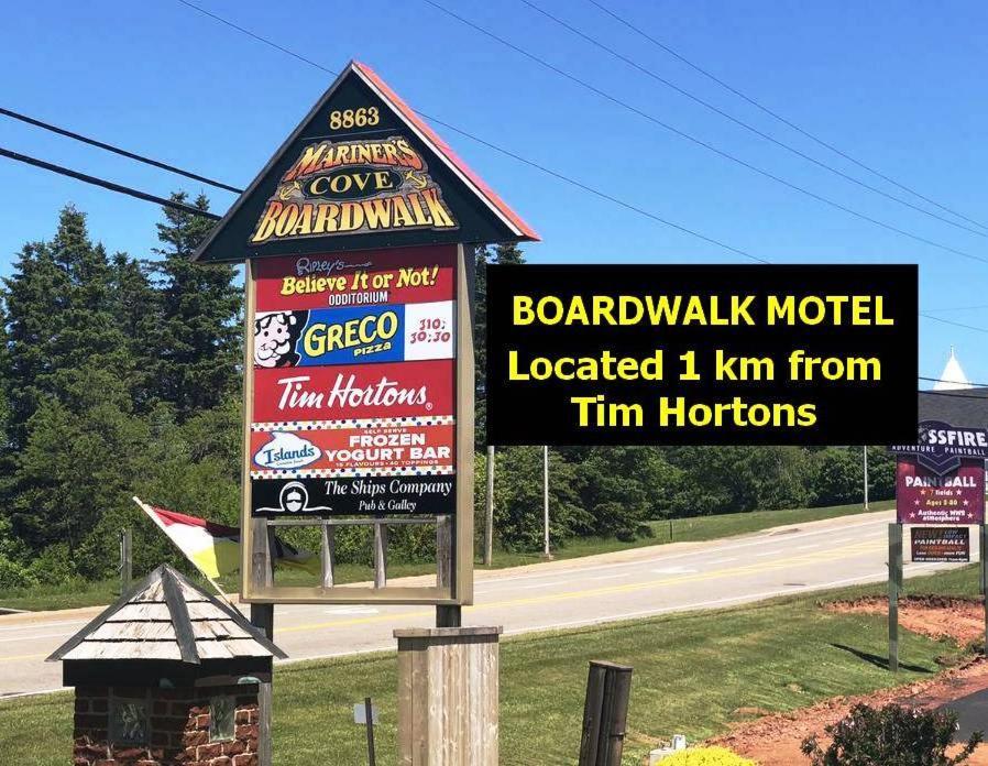 Boardwalk Motel Cavendish Eksteriør billede